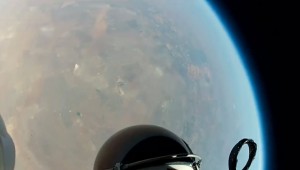Red Bull Stratos headcam