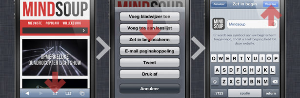 Webapplicatie installatie stappen